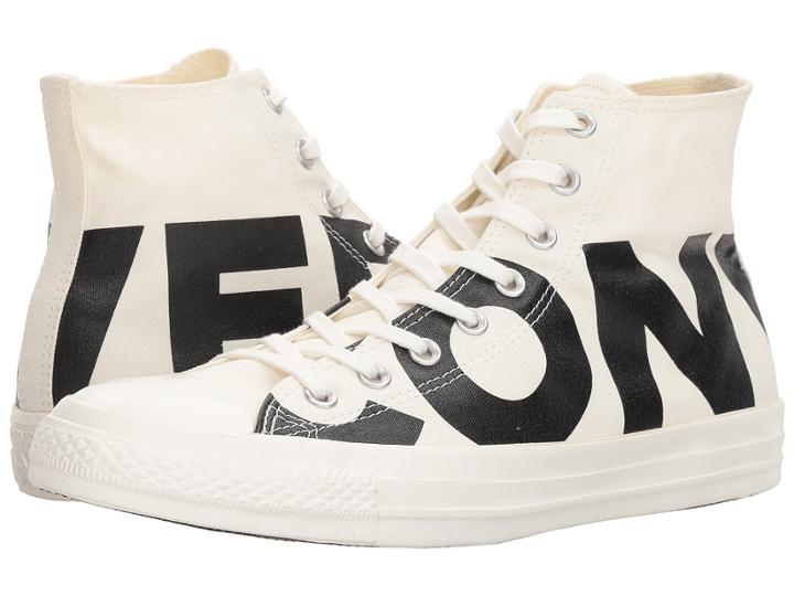 Converse Chuck Taylor(r) All Star Workmark Hi (natural/black/egret) Classic Shoes