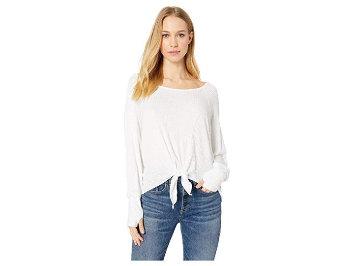 Lucy Love Sunrise Top (white) Women's Clothing