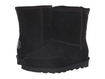 Bearpaw Kids Brady (little Kid/big Kid) (black) Girls Shoes