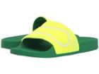 Tory Sport Tennis Ball Slide (fluo Yellow) Women's Lace Up Casual Shoes