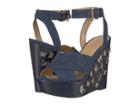 Michael Michael Kors Lacey Wedge (indigo) Women's Shoes