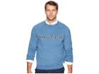 Nautica Fleece Graphic Crew (blue Stern) Men's Fleece