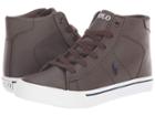 Polo Ralph Lauren Kids Easten Mid (little Kid) (chocolate Tumbled/navy Purple) Boy's Shoes