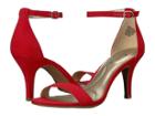 Bandolino Madia (crimson Faux Suede) High Heels