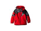 Spyder Kids Leader Jacket (toddler/little Kids/big Kids) (red/spyder Camo Black/black) Boy's Coat