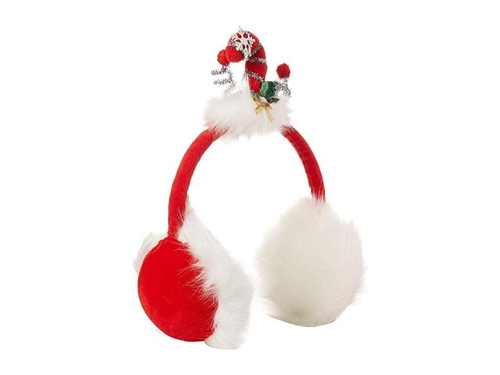 Collection Xiix Candy Cane Earmuffs (red) Caps