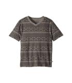 Lucky Brand Kids Short Sleeve Print Tee (little Kids/big Kids) (medium Grey Heather) Boy's T Shirt