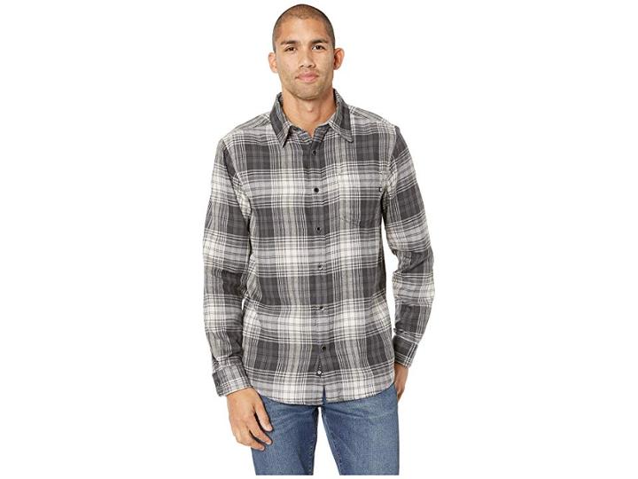 Marmot Fairfax Midweight Flannel Long Sleeve (slate Grey) Men's Long Sleeve Button Up