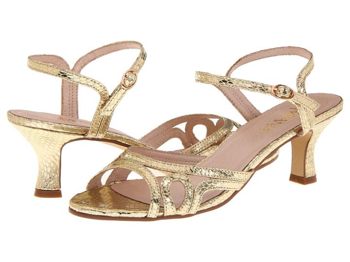Amiana 15-a5181 (little Kid/big Kid/adult) (gold Snake) Girls Shoes