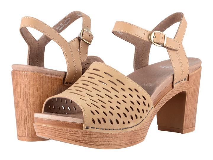 Dansko Denita (sand Milled Nubuck) High Heels