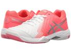 Asics Gel-game 6 (white/diva Pink/silver) Women's Tennis Shoes