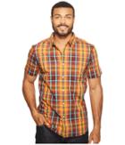 The North Face Short Sleeve Passport Shirt (sequoia Red Plaid (prior Season)) Men's Short Sleeve Button Up