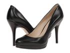 Nine West Kristal Pump (black Leather) Women's Shoes