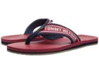 Tommy Hilfiger Doland (dark Red Fabric) Men's Sandals