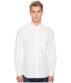 Mcq Mismatched Pocket Shirt (optic White) Men's Clothing