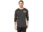 Puma Athletics Long Sleeve T-shirt (dark Grey Heather) Men's T Shirt