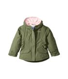 Columbia Kids Razzmadazzle Jacket (toddler) (cypress Snowflake Emboss/cupid) Girl's Coat