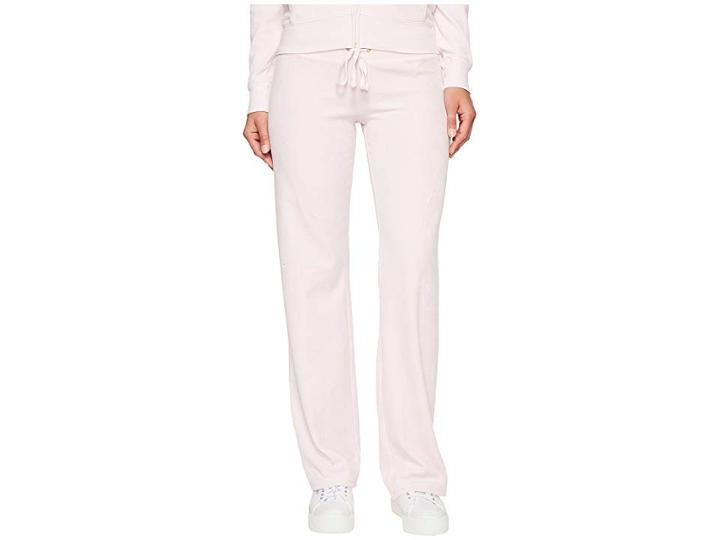 Juicy Couture Mar Vista Velour Pants (peek-a-boo) Women's Casual Pants