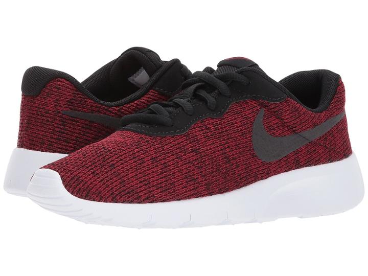 Nike Kids Tanjun Se (big Kid) (black/black/team/red/white) Boys Shoes
