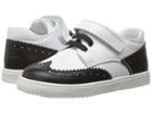Dolce & Gabbana Kids First Step Wingtip Sneaker (toddler) (white/black) Boys Shoes