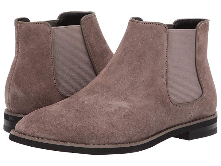 Calvin Klein Alixander (army Fatigue Calf Suede) Men's Shoes