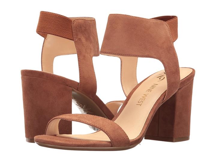 Nine West Greene9x9 (dark Natural Suede) Women's Shoes