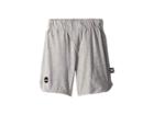 Nununu Diagonal Light Shorts (little Kids/big Kids) (heather Grey) Boy's Shorts