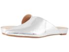 Franco Sarto Tatiana (silver Snake) Women's Clog/mule Shoes