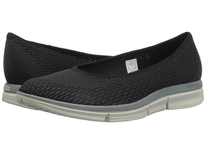 Merrell Zoe Sojourn Ballet E-mesh Q2 (black) Women's Shoes