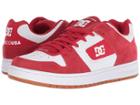 Dc Manteca (red/white/red) Men's Shoes