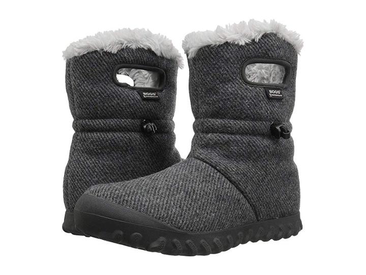 Bogs B-moc Wool (charcoal) Women's Boots