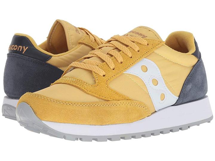 Saucony Originals Jazz Original (yellow/navy) Women's Classic Shoes