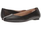 Walking Cradles Blaire (black Accordion Perfed Soft Maia) Women's Flat Shoes