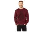 Lucky Brand Fleece Bear Crew Neck Sweatshirt (tawny Port) Men's Sweatshirt