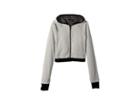 Bloch Kids Zip Hooded Jacket (little Kids/big Kids) (grey) Girl's Coat