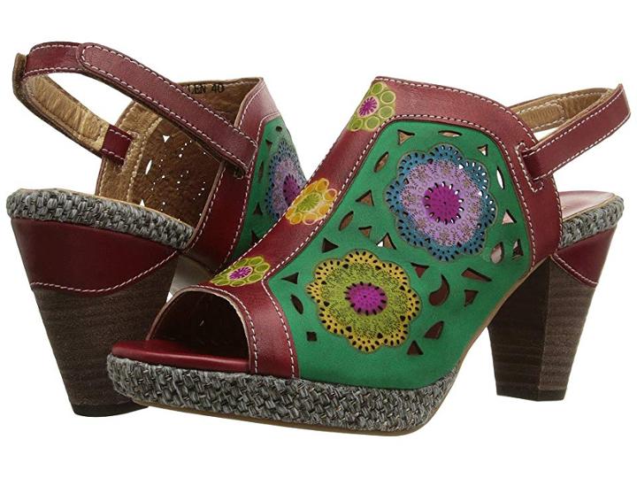 L'artiste By Spring Step Belen (red) Women's Sandals