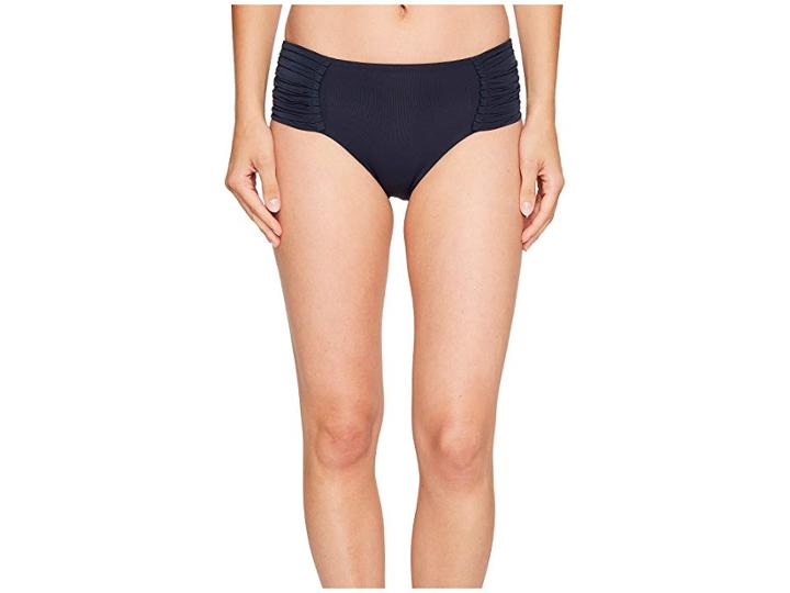 Seafolly Pleated Retro Bottom (indigo) Women's Swimwear