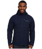 Columbia Ascender Hooded Softshell Jacket (collegiate Navy) Men's Coat