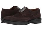 Aquatalia Landon (dark Brown Suede) Men's Shoes