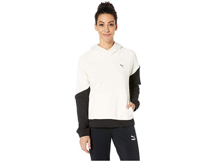 Puma Holiday Cb Pullover (whisper White) Women's Sweater