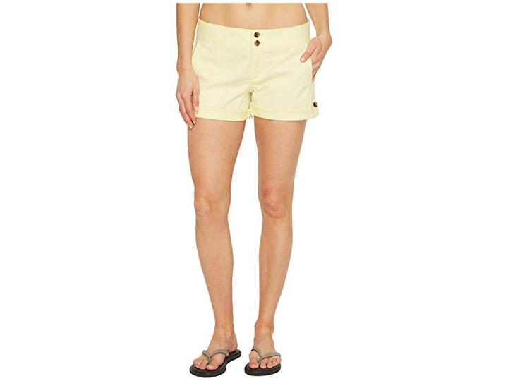 Mountain Khakis Sadie Chino Shorts (lemonade) Women's Shorts