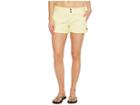 Mountain Khakis Sadie Chino Shorts (lemonade) Women's Shorts