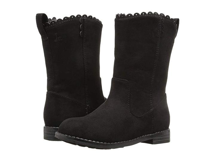 Jack Rogers Kids Miss Carly (toddler/little Kid/big Kid) (black) Girls Shoes