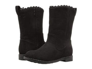 Jack Rogers Kids Miss Carly (toddler/little Kid/big Kid) (black) Girls Shoes