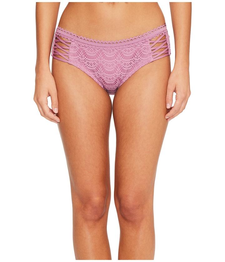Becca By Rebecca Virtue Color Play Hipster Pant Bottoms (mauve) Women's Swimwear