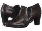 Ecco Shape 55 Plateau Stack Shootie (coffee Cow Leather) High Heels