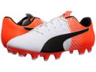 Puma Evospeed 4.5 Fg (puma White/puma Black/shocking Orange) Men's Shoes