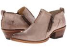 Frye Sacha Moto Shootie (fawn Smooth Vintage Leather) Women's Pull-on Boots