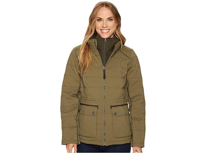 Prana Halle Insulated Jacket (cargo Green) Women's Coat