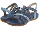 Blondo Zara (denim Blue Silky/patent) Women's Sandals